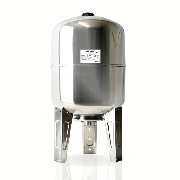 Membrankessel STVT 50 L Edelstahl 8 Bar vertikal