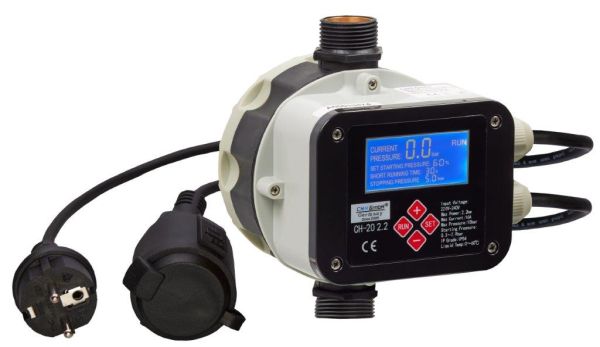 Hauswasserwerk HMC 170 5-SH, Drucktank 50l Edelstahl, CH 20, Panzerschlauch 80 cm, Wasserfilter