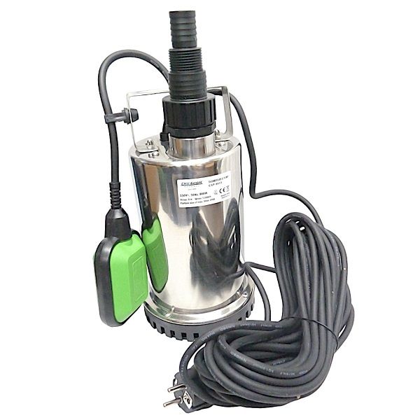 CHM GmbH Flachsaugpumpen Edelstahl 400-900w