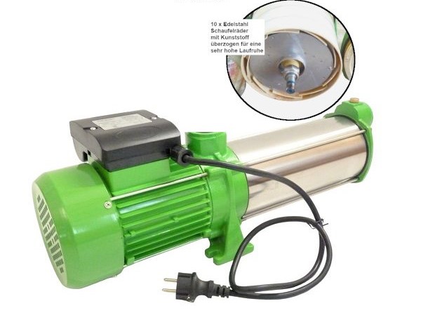 Kreiselpumpe HMC 10 SC 1,25 Zoll 2,2 kw 11 bar  8.600 l/h