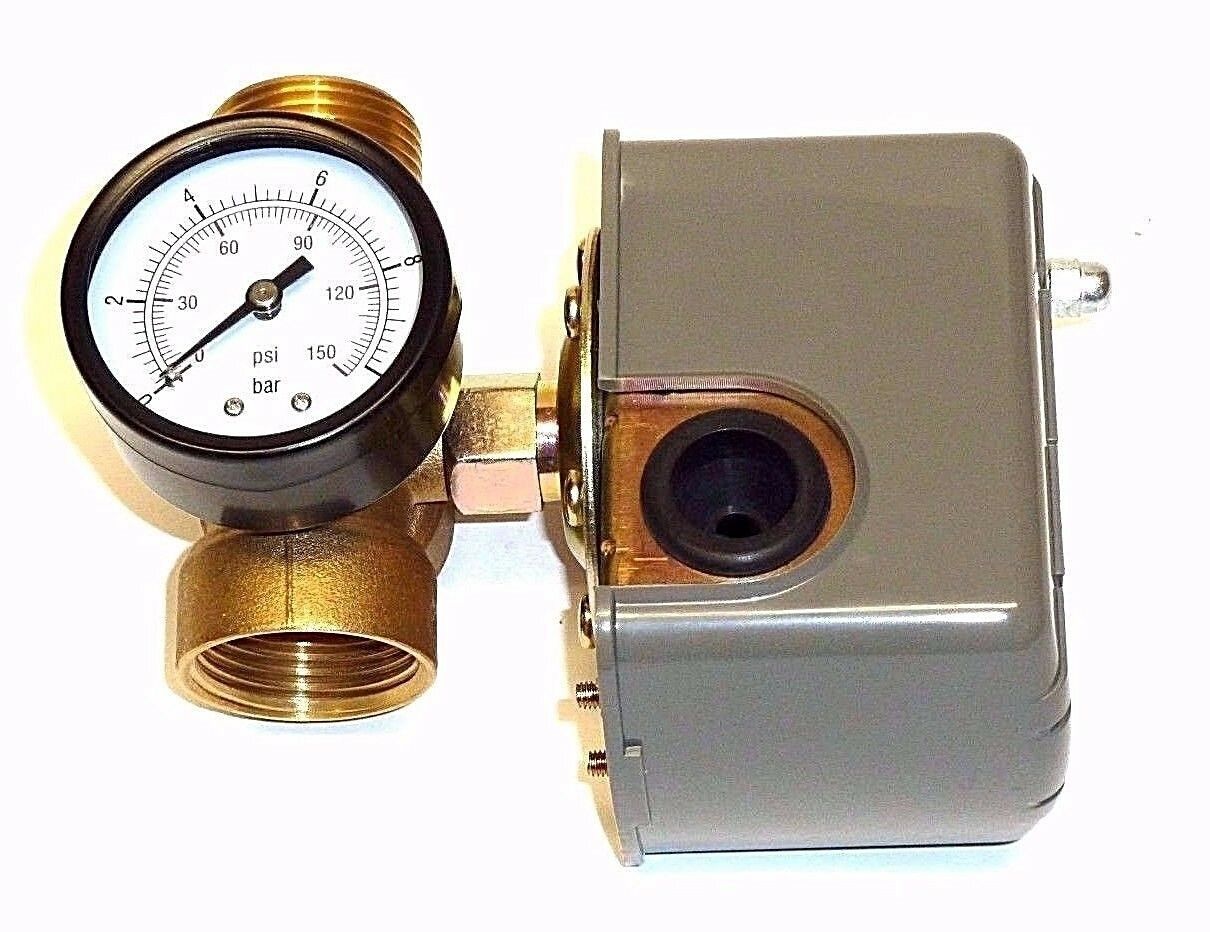 Hauswasserwerk HMC 145 4 SH 5 Bar 100L SCF DS Set PS 02 verkabelt