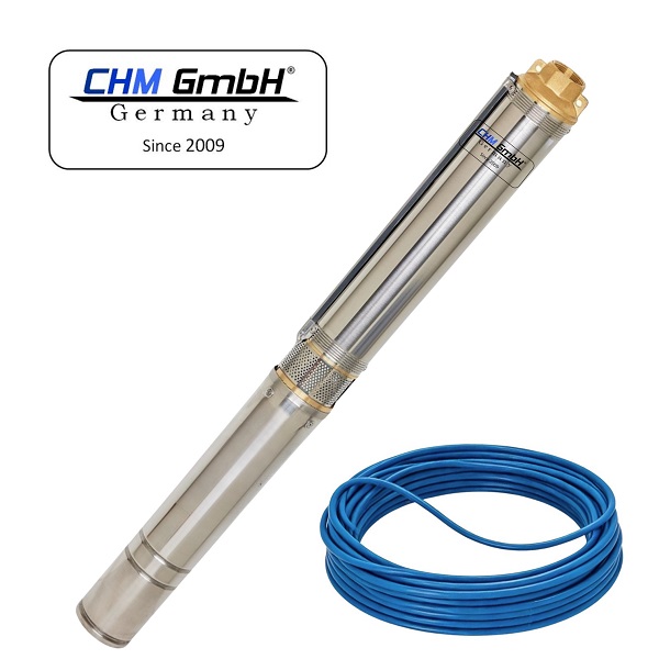 Tiefbrunnenpumpe 3 SDM 2,5/17, 0,55 KW