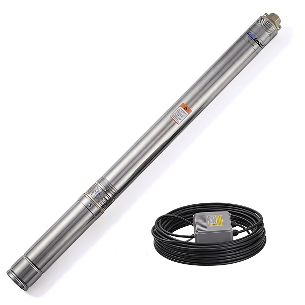 Tiefbrunnenpumpe 2 SDM 0,7/38, 15 m Kabel, 0,37 KW