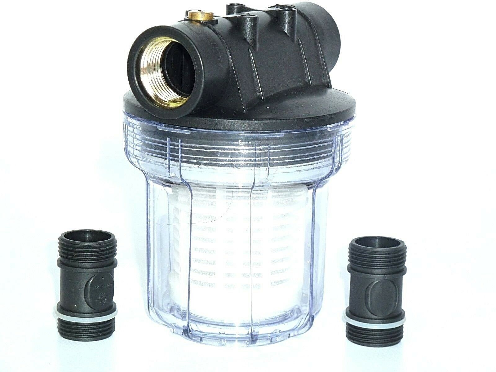 Wasserfilter Schmutzfilter1 l für HWW schwarzer Deckel 3000-5000  l/h