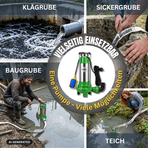 Schmutzwasserpumpe VB 2200 F